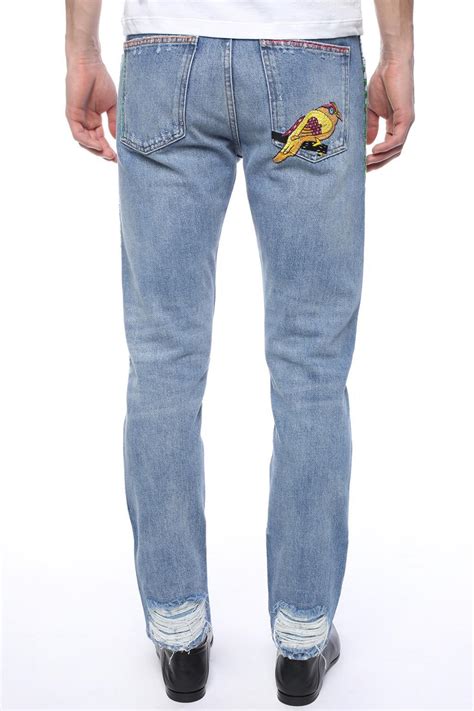 gucci mens dress pants|gucci jeans men sale.